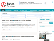 Tablet Screenshot of futureplansnews.com
